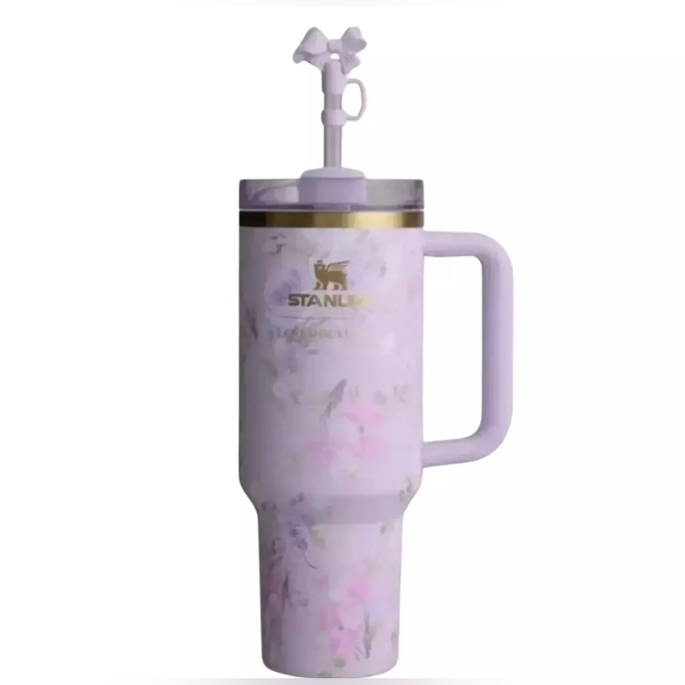 Stanley x LoveShackFancy Happy Thoughts 40 oz Quencher Tumbler